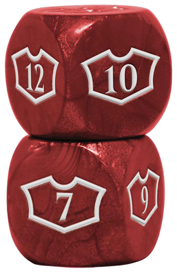 Magic the Gathering CCG: Deluxe 22mm Mountain Loyalty Dice Set