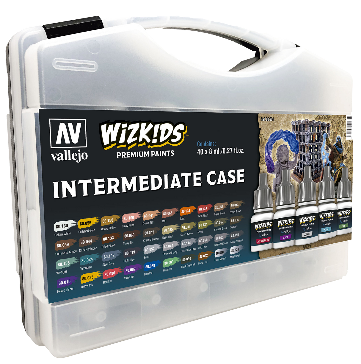 WizKids Premium Paints: Intermediate Case