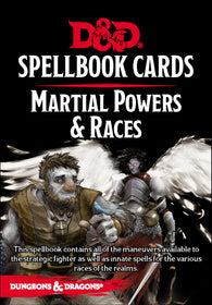 Dungeons & Dragons RPG: Spellbook Cards - Martial Powers & Races (61 cards)
