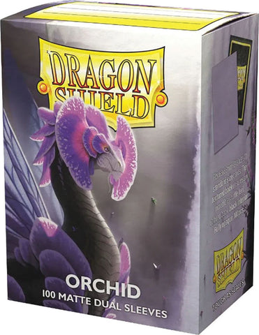 Dragon Shields: (100) Matte Dual - Orchid
