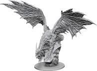 Pathfinder Deep Cuts Unpainted Miniatures: W12.5 Silver Dragon