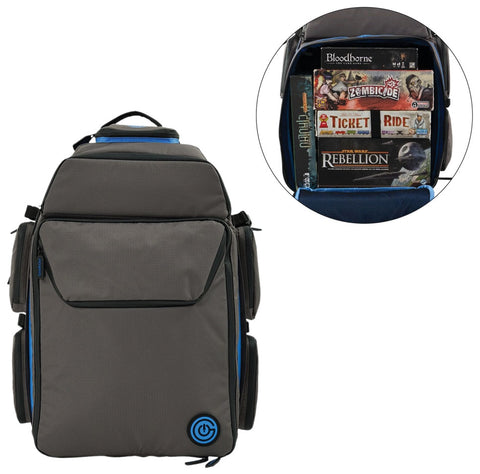 Ultimate Board Game Backpack - Gray