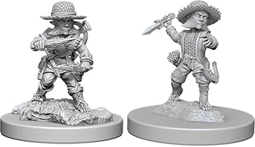 Pathfinder Deep Cuts Unpainted Miniatures: W6 Halfling Male Rogue