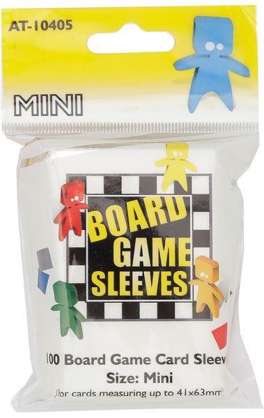 Card Sleeves: Mini Board Game Sleeves 41mm x63mm (100)