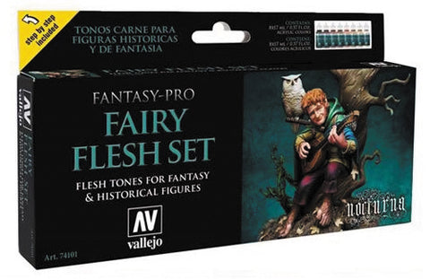 Vallejo Fantasys Pro: Fairy Flesh Set (8)