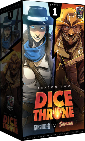 Dice Throne: Season 2 - Box 1 Gunslinger vs Samurai