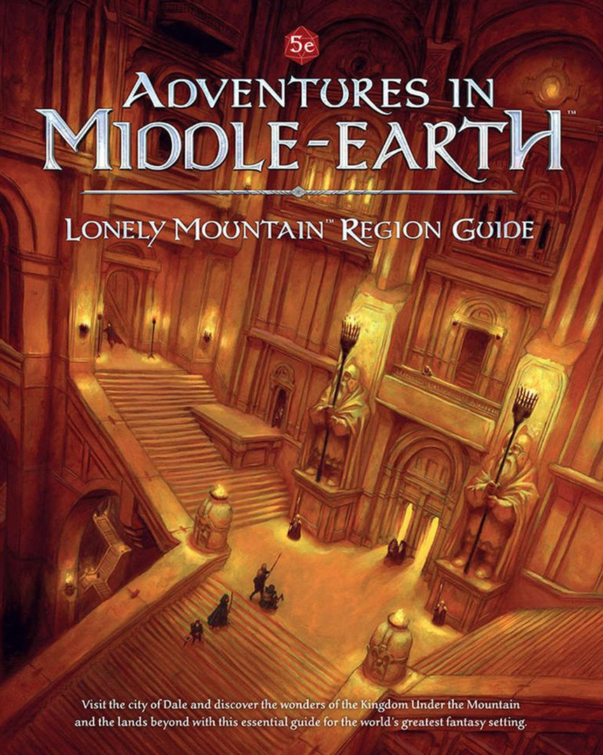 Dungeons & Dragons RPG: Adventures in Middle-Earth - Lonely Mountain Region Guide
