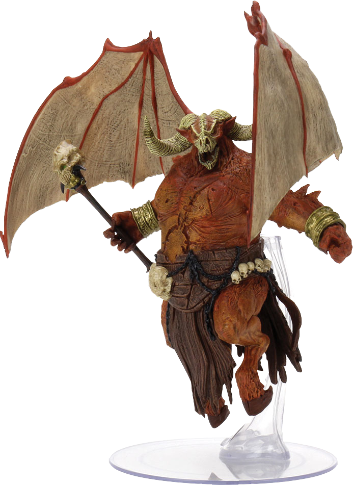 Dungeons & Dragons Fantasy Miniatures: Icons of the Realms Demon Lord - Orcus, Demon Lord of Undeath Premium Figure