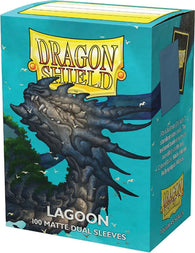 Dragon Shields: (100) Matte Dual - Lagoon
