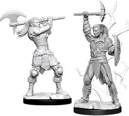 Dungeons & Dragons Nolzur`s Marvelous Unpainted Miniatures: W10 Female Goliath Barbarian