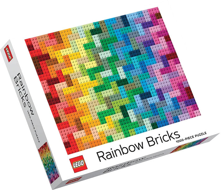 LEGO Rainbow Bricks 1000 Piece Puzzle