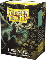 Dragon Shields: (100) Matte Dual - Eucalyptus