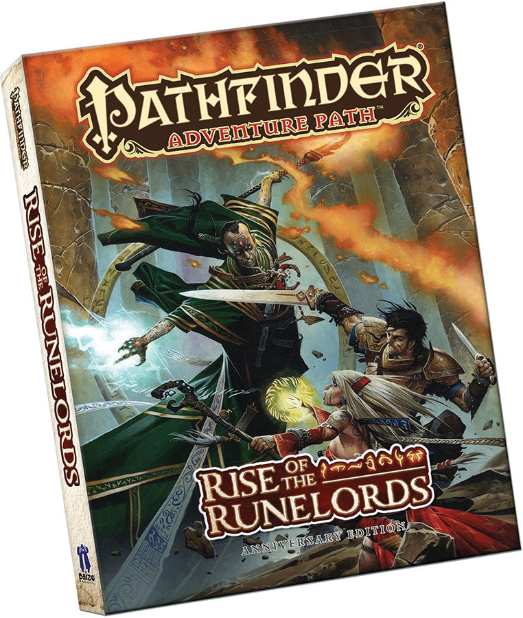 Pathfinder RPG: Adventure Path - Rise of the Runelords Anniversary Edition (Pocket Edition) (1st Edition)
