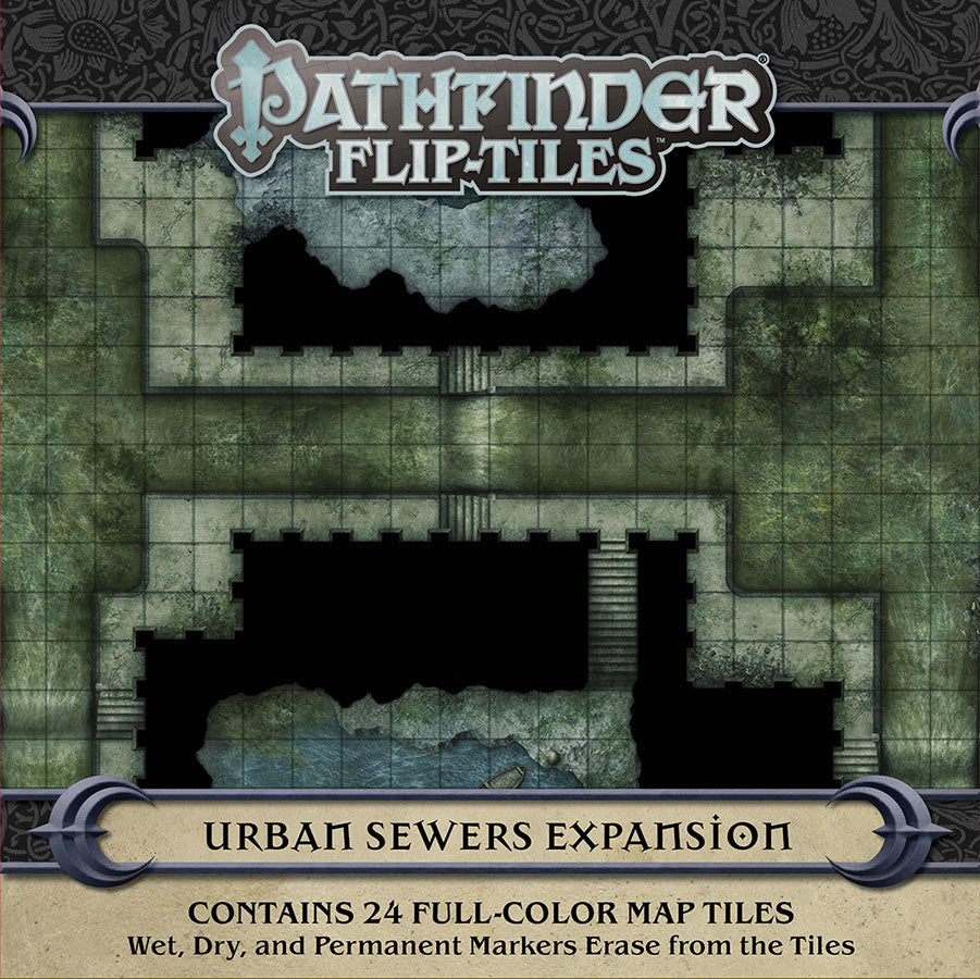 Pathfinder RPG: Flip-Tiles - Urban Sewers Expansion