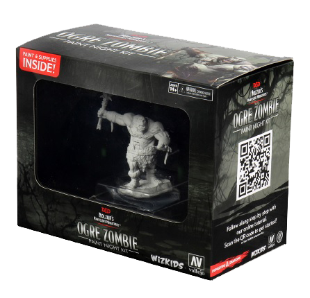 Dungeons & Dragons Nolzur's Marvelous Miniatures: Ogre Zombie Paint Night Kit