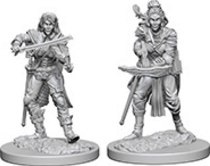 Pathfinder Deep Cuts Unpainted Miniatures: W4 Elf Female Bard