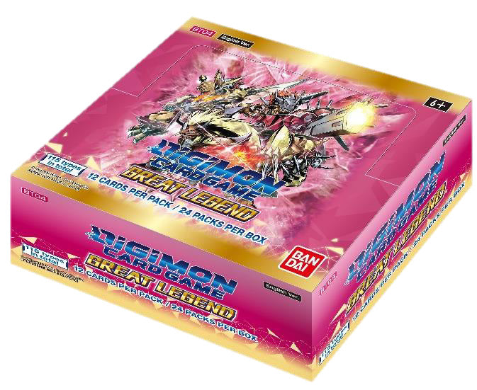 Digimon TCG: Great Legend Booster Display