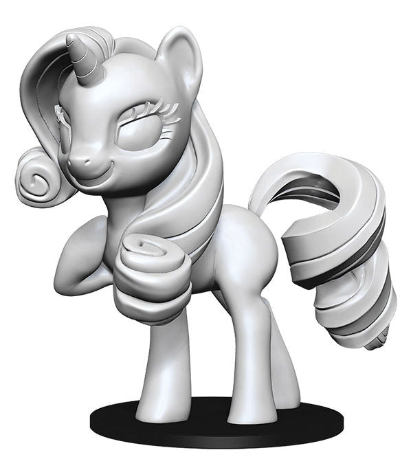 My Little Pony Deep Cuts Unpainted Miniatures: Rarity