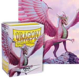 Dragon Shields: (100) Matte Pink