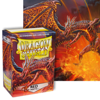 Dragon Shields: (100) Matte Red