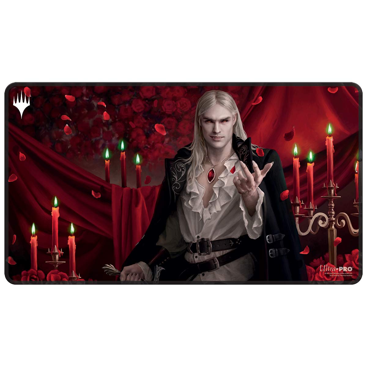 Magic the Gathering CCG: Innistrad Crimson Vow Stitched Playmat - Sorin