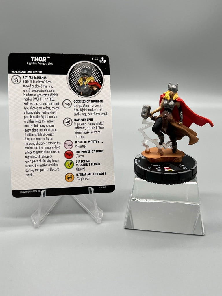HeroClix Marvel Avengers War of the Realms #044 Thor
