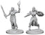 Pathfinder Deep Cuts Unpainted Miniatures: W1 Elf Female Fighter