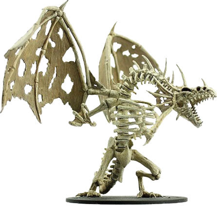 Pathfinder Deep Cuts Unpainted Miniatures: W11 Gargantuan Skeletal Dragon