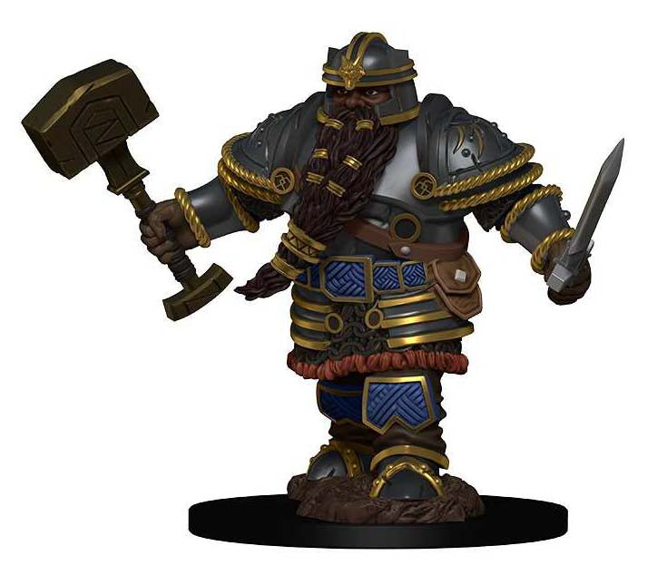 D&D Icons of the Realms Premium Figures: W2 Dwarf Male Fighter