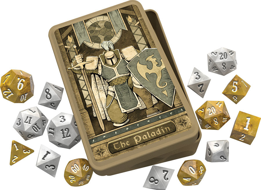 Beadle & Grimm's Class-Specific Dice Set: Paladin (Pathfinder & 5E)