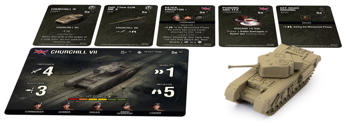 World of Tanks: Miniatures Game - British Churchill VII