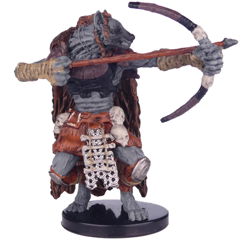 D&D Icons of the Realms Icewind Dale: Rime of the Frostmaiden #024a Gnoll Hunter (U)
