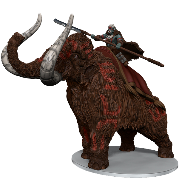Pathfinder Battles Darklands Rising - #36b Mammoth Rider (U)