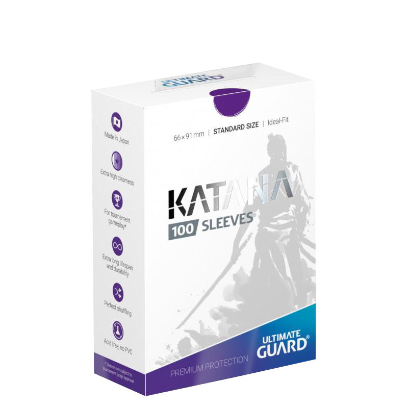 Ultimate Guard Sleeves Katana Purple 100-Count