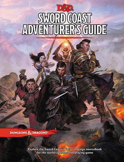 Dungeons & Dragons RPG: Sword Coast Adventurers Guide Hard Cover