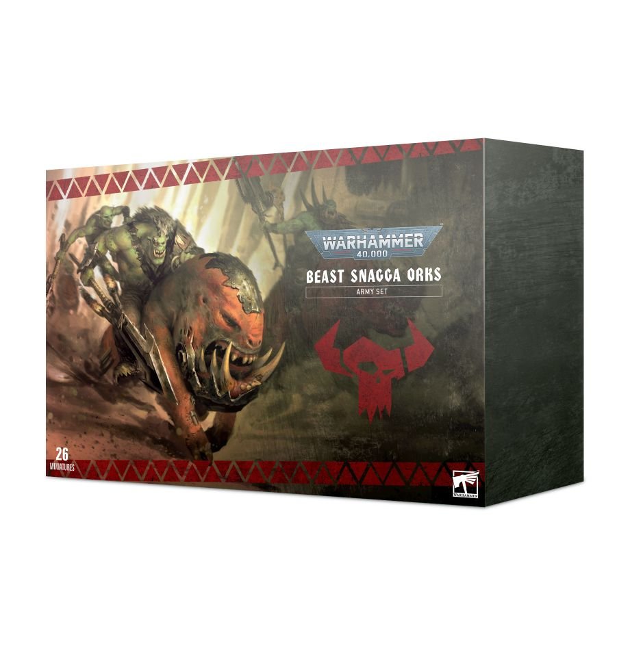 Warhammer Age of Sigmar: Beast Snagga Orks Army Set