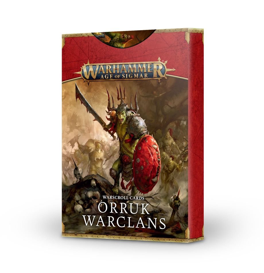 Warhammer Age of Sigmar: Warscroll Cards - Orruk Warclans