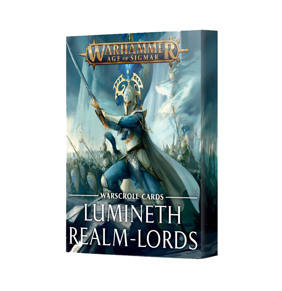 Warhammer Age of Sigmar: Warscroll Cards - Lumineth Ream-Lords