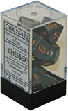Chessex Dice: Opaque Poly Set (7) - Select Colors