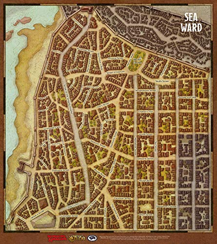 Dungeons & Dragons RPG: Waterdeep - Wards Map Set