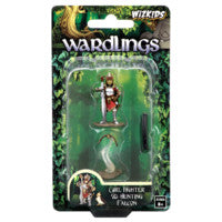 WizKids Wardlings: Girl Fighter & Hunting Falcon