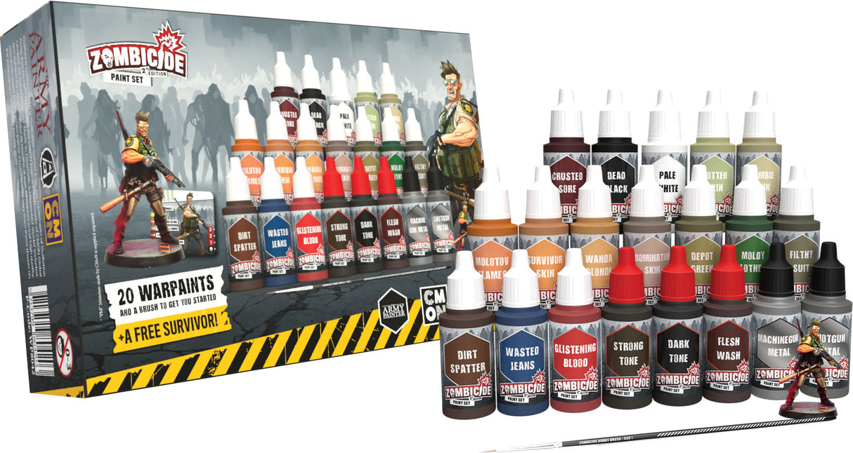 The Army Painter - Warpaints: Zombicide 2nd Edition Paint Set