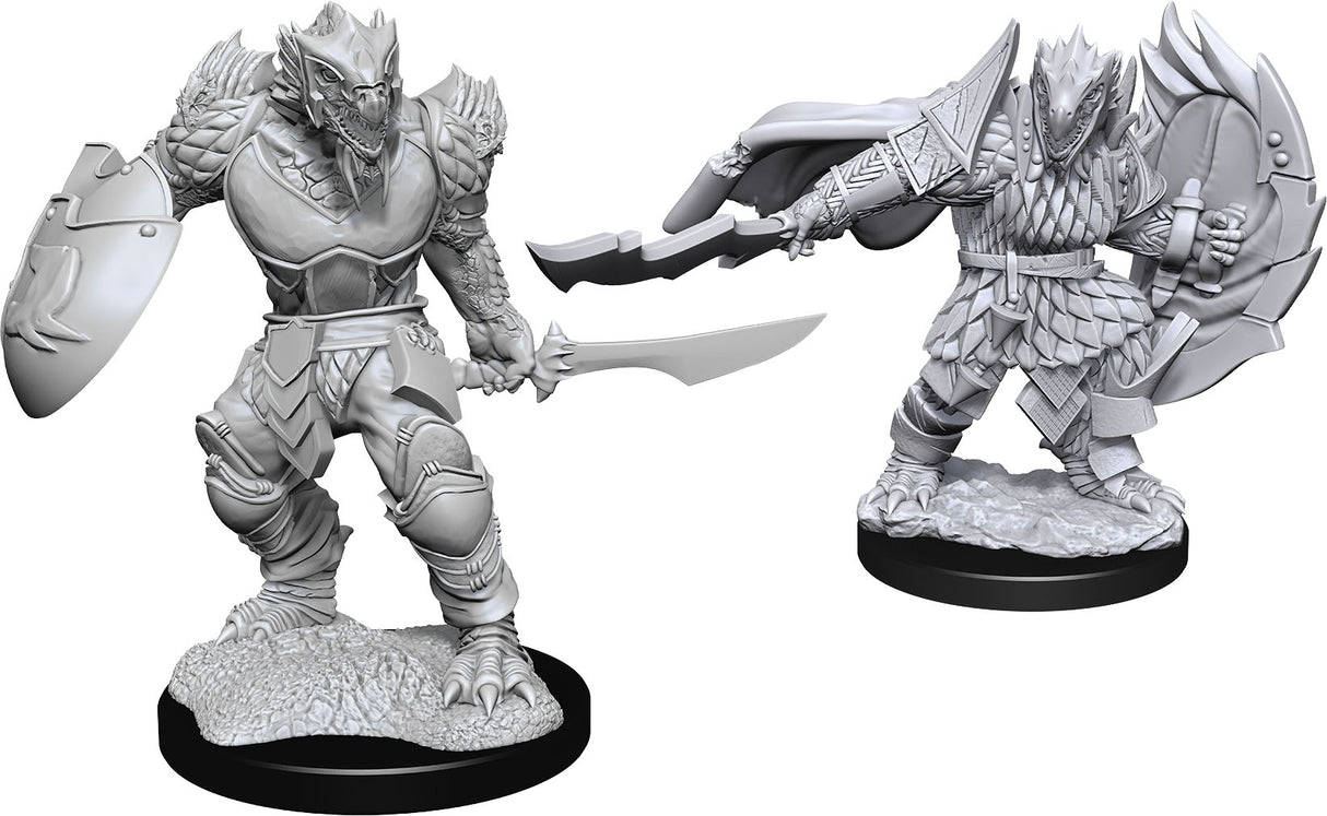 Dungeons & Dragons Nolzur's Marvelous Unpainted Miniatures: W15 Dragonborn Fighter Male