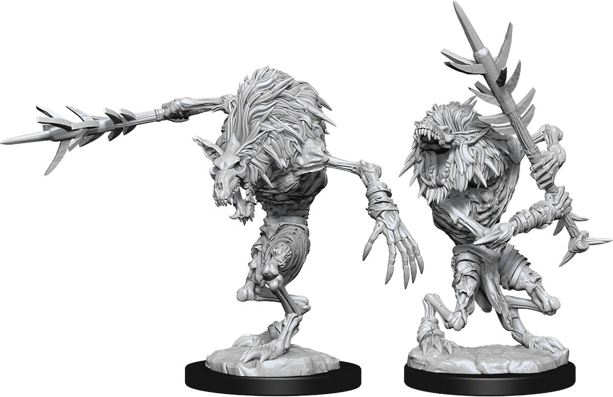 Dungeons & Dragons Nolzur's Marvelous Unpainted Miniatures: W15 Gnoll Witherings