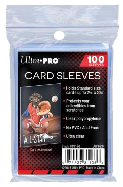 Ultra Pro Soft Card Sleeves - 100 count