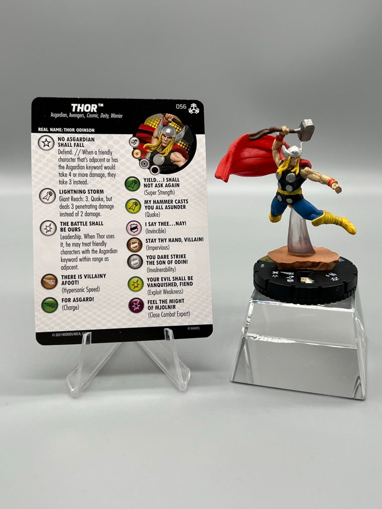 HeroClix Marvel Avengers War of the Realms #056 Thor