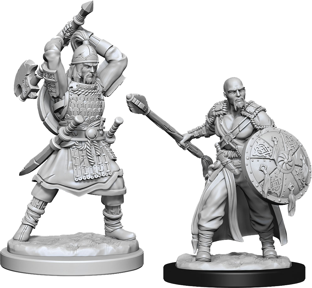 Dungeons & Dragons Nolzur's Marvelous Unpainted Miniatures: W13 Human Barbarian Male