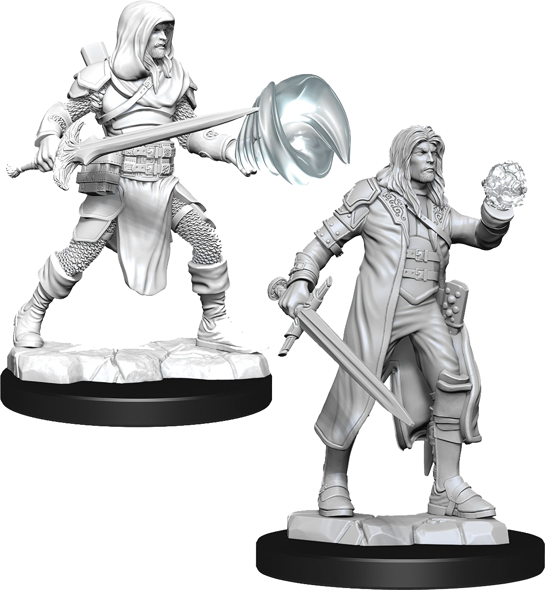 Dungeons & Dragons Nolzur's Marvelous Unpainted Miniatures: W13 Multiclass Fighter + Wizard Male