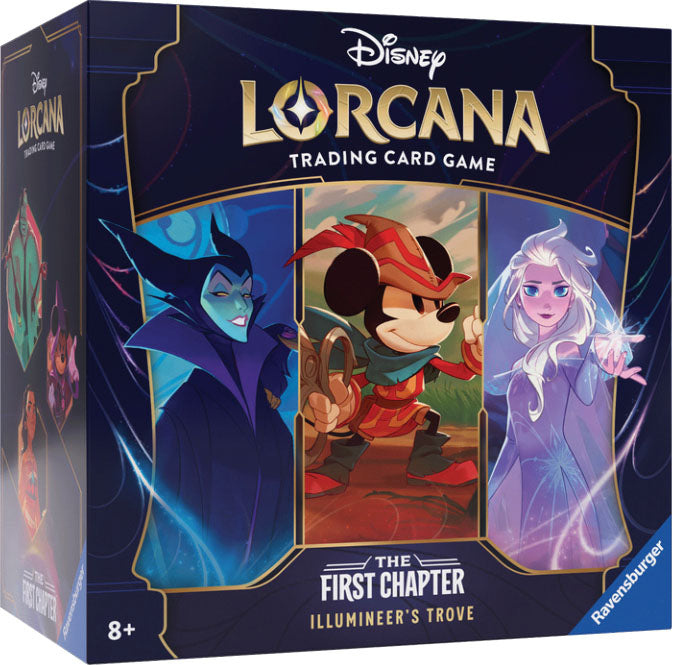 lorcana trading card game the first chapter Amazon.com: Ravensburger Disney Lorcana TCG: The First Chapter Assorted  Single Booster Pack (12 Cards) | Collectible Trading Cards | Ideal for  Disney Fans & TCG Players main image 1