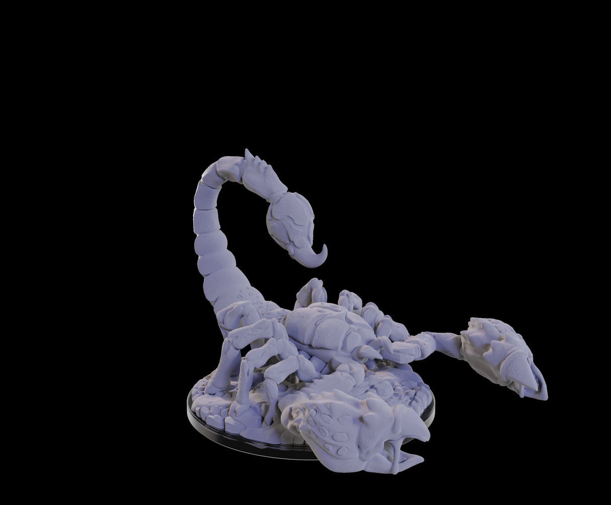 Pathfinder Deep Cuts Unpainted Miniatures: W22 Magma Scorpion